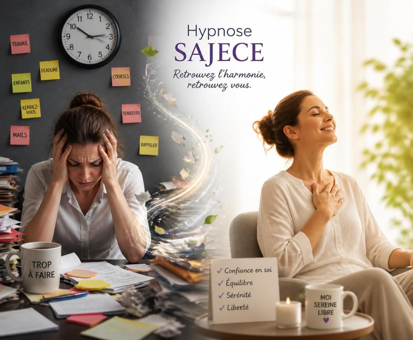 découvrez tout sur l'hypnose sajece : son principe, son déroulement étape par étape, et les avis des praticiens et patients sur cette méthode innovante.