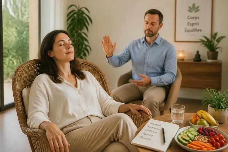 Comment perdre les kilos du stress grâce à l’alimentation, la gestion des émotions et l’hypnose