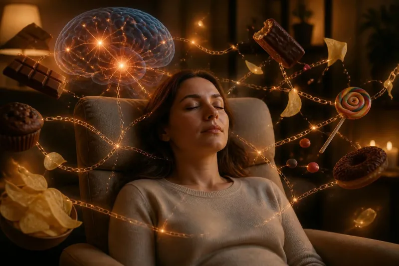 Hypnose et grignotage émotionnel : comprendre le lien entre stress, envies et habitudes