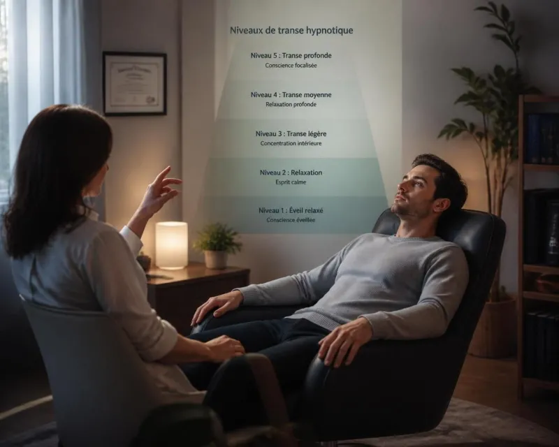 découvrez si l'efficacité de l'hypnose dépend d'une transe légère ou profonde, et s'il est nécessaire de s'évader loin pour obtenir des résultats authentiques.
