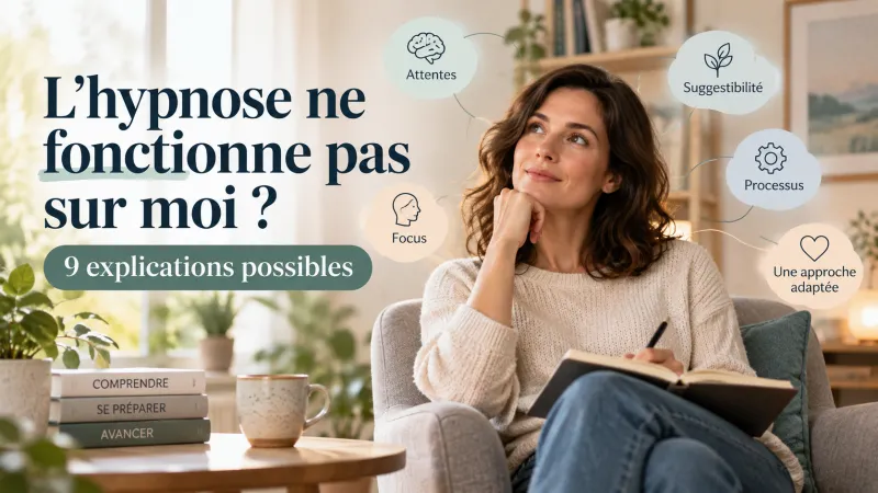 Pourquoi l’hypnose ne fonctionne pas sur moi ? 9 explications possibles