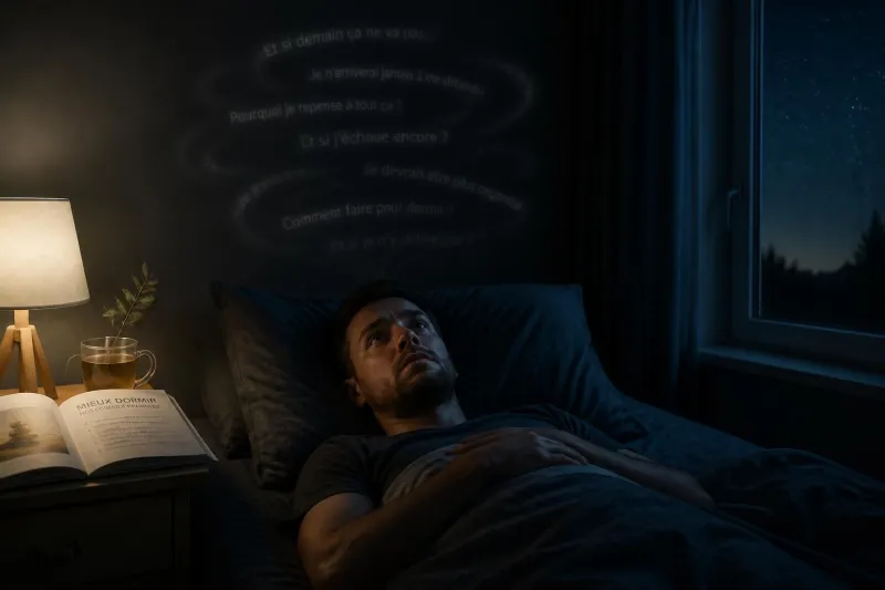 Pourquoi je n’arrive pas à dormir : stress, pensées répétitives et solutions pour mieux dormir