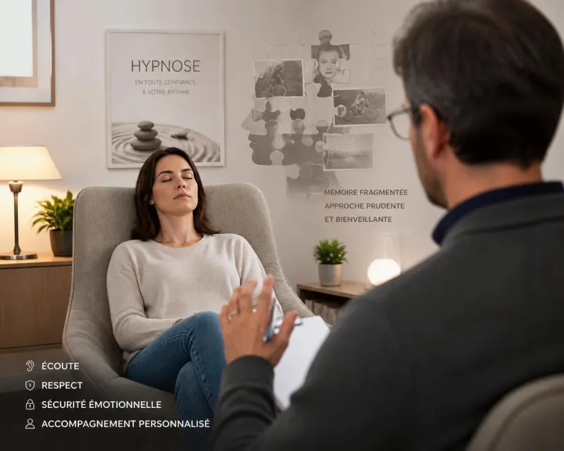 découvrez pourquoi l'hypnose ne doit pas être utilisée pour forcer la mémoire des souvenirs traumatiques, et comprenez les risques associés à cette pratique.
